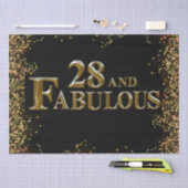 Papier Mousseline 28e anniversaire (Artisanat)