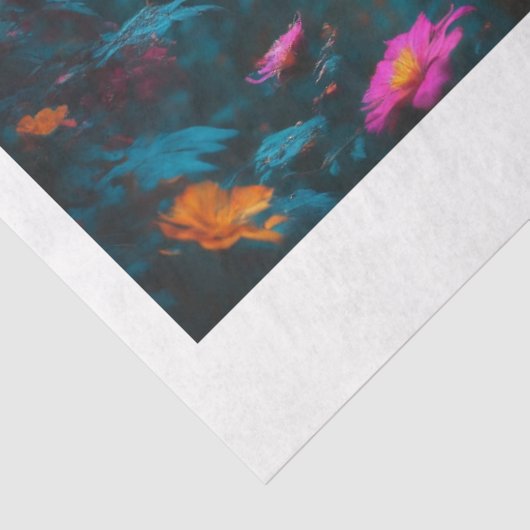 Papier Mousseline 2 Beaux Loups (Détail)