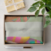 Papier Mousseline 2 Collecte De Lapin Et D'Oeufs De Pâques (Cadeau)