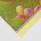 Papier Mousseline 2 Collection Pâques De Poulet D'Oeufs (Détail)