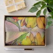 Papier Mousseline 2 Grands Tournesols Collection moderne (Cadeau)