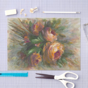 Papier Mousseline 315 Roses