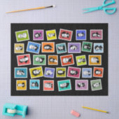 Papier Mousseline 32 portraits graphiques des plus grands compositeu (Artisanat)