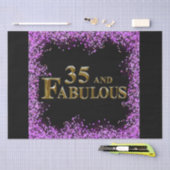 Papier Mousseline 35e anniversaire (Artisanat)