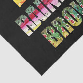 Papier Mousseline 3 Belles peaux de truites (Détail)