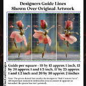 Papier Mousseline 3 Blush Rose Fairy Ballerinas DJ8R Découpage