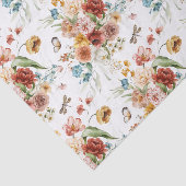 Papier Mousseline 3 feuilles, Dutch Still Life Floral Art (Détail)