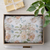 Papier Mousseline 3 feuilles, Dutch Still Life Floral Art Hydrangeas (Cadeau)