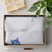 Papier Mousseline 3 tortues bleues de Honu (Cadeau)