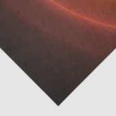 Papier Mousseline 3D Spirale Abstraite couleurs chaudes Art fractal (Détail)