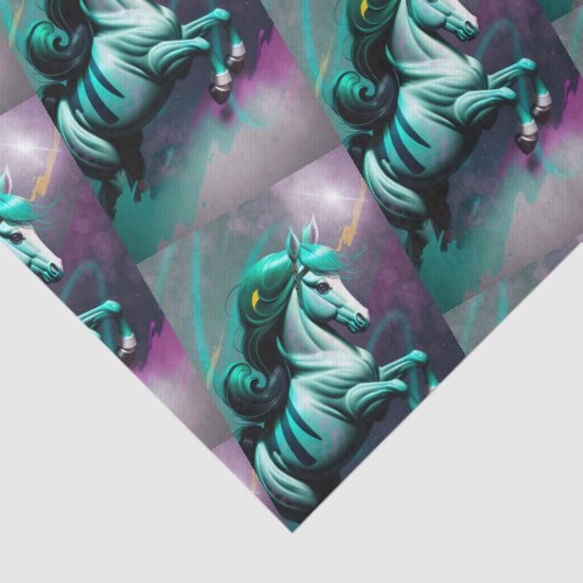 Papier Mousseline 3D Spirit Pony 24 (Détail)