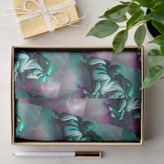 Papier Mousseline 3D Spirit Pony 24 (Cadeau)