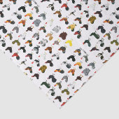 Papier Mousseline 49 coqs (Détail)