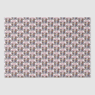 Papier Mousseline 4 juillet USA 250e anniversaire Semiquincentenaire