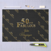 Papier Mousseline 50e anniversaire (Artisanat)