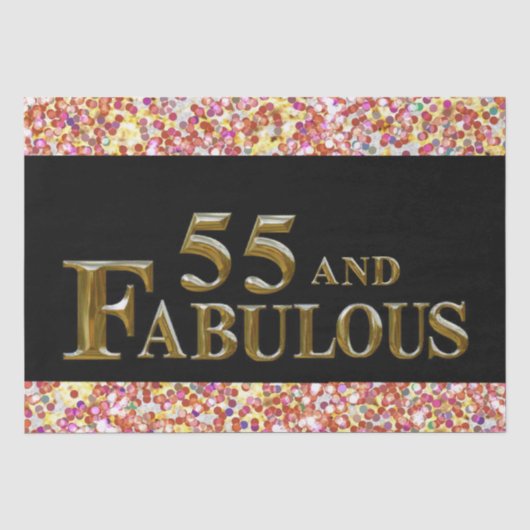Papier Mousseline 55e anniversaire (Recto)