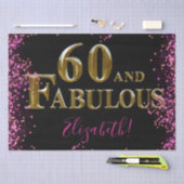 Papier Mousseline 60e anniversaire (Artisanat)