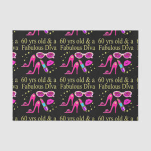 PAPIER MOUSSELINE 60E ANNIVERSAIRE DAZZLING DIVA DESIGN