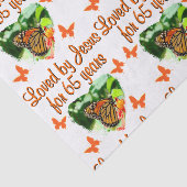 PAPIER MOUSSELINE 65E ANNIVERSAIRE (Détail)