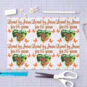 PAPIER MOUSSELINE 65E ANNIVERSAIRE (Artisanat)