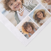 Papier Mousseline 6 Collage de photos Texte facultatif — CAN Edit Co (Détail)