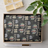 Papier Mousseline 90 & Legendary 2 Photos 90th Birthday Gold (Cadeau)