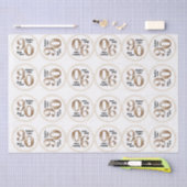 Papier Mousseline 90e anniversaire Tissue Paper (Artisanat)