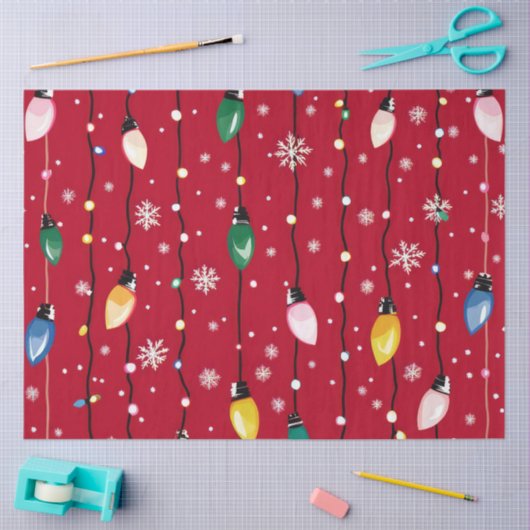 Papier Mousseline A Christmas Light Series Design #12 (Artisanat)