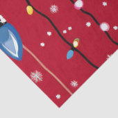 Papier Mousseline A Christmas Light Series Design #12 (Détail)