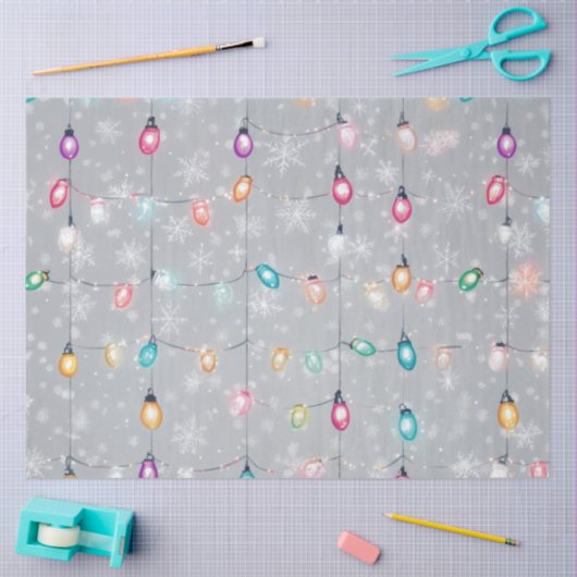 Papier Mousseline A Christmas Light Series Design #13 (Artisanat)