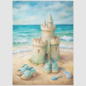 Papier Mousseline A Coastal Series Design 21 (Recto)