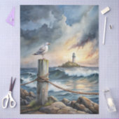 Papier Mousseline A Coastal Series Design 29 (Artisanat)