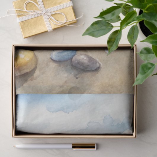 Papier Mousseline A Coastal Series Design 33 (Cadeau)