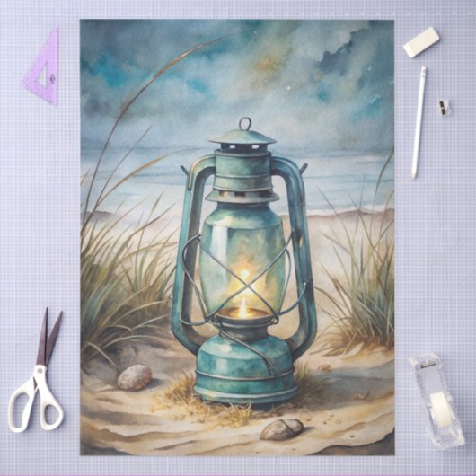 Papier Mousseline A Coastal Series Design 3 Tissue Paper (Artisanat)