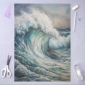 Papier Mousseline A Coastal Series Design 41 (Artisanat)