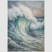 Papier Mousseline A Coastal Series Design 41 (Recto)