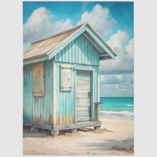 Papier Mousseline A Coastal Series Design 42 (Recto)