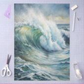 Papier Mousseline A Coastal Series Design 49 (Artisanat)