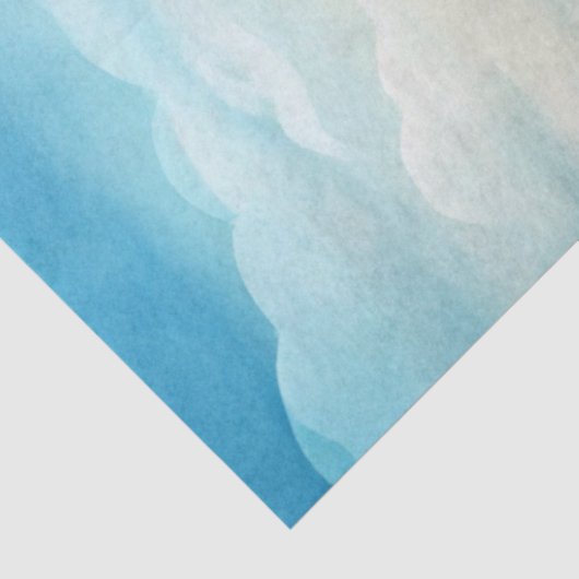 Papier Mousseline A Coastal Series Design 5 (Détail)