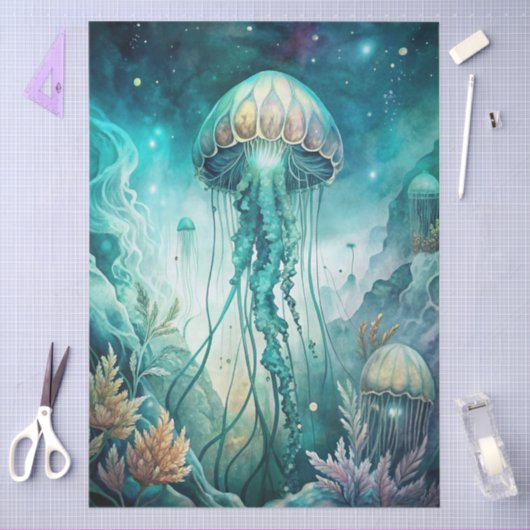 Papier Mousseline A Coastal Series Design 60 (Artisanat)