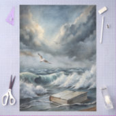 Papier Mousseline A Coastal Series Design 65 (Artisanat)