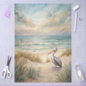 Papier Mousseline A Coastal Series Design 68 (Artisanat)