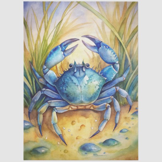 Papier Mousseline A Coastal Series Design 72 (Recto)