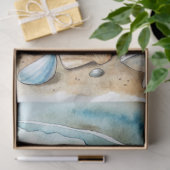 Papier Mousseline A Coastal Series Design 82 (Cadeau)