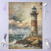 Papier Mousseline A Coastal Series Design 83 (Artisanat)