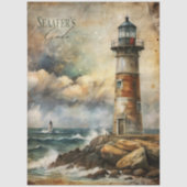 Papier Mousseline A Coastal Series Design 83 (Recto)