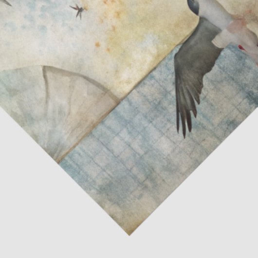 Papier Mousseline A Coastal Series Design 85 (Détail)