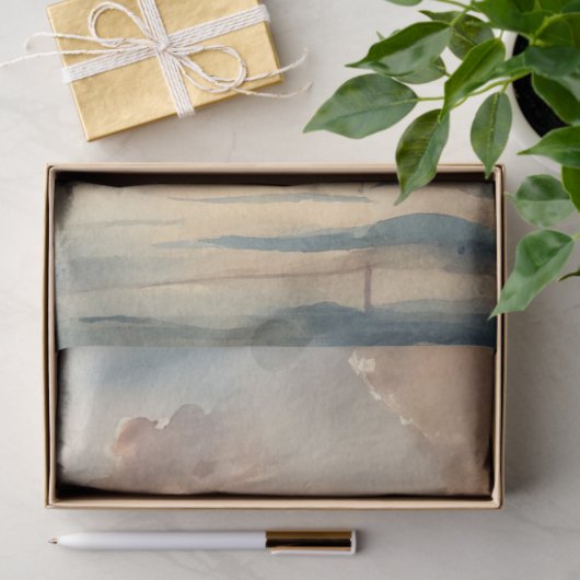 Papier Mousseline A Coastal Series Design 86 (Cadeau)