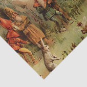 Papier Mousseline "A Council of Gnomes" par E S Hardy (Détail)