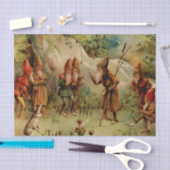 Papier Mousseline "A Council of Gnomes" par E S Hardy (Artisanat)